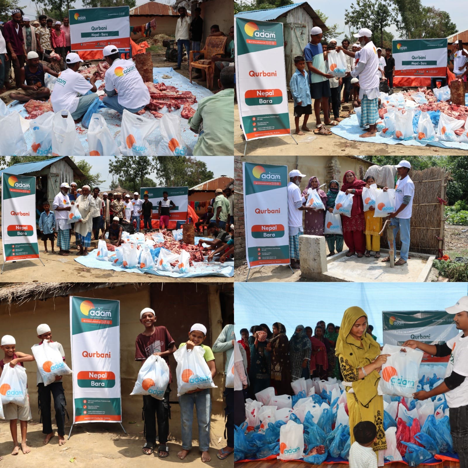Qurbani 2026 – Bringing Fresh Meat to Families in Nepal 2 please provide short alt text of this image